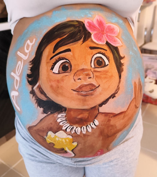 Belly Painting: Una forma segura y divertida de celebrar el embarazo