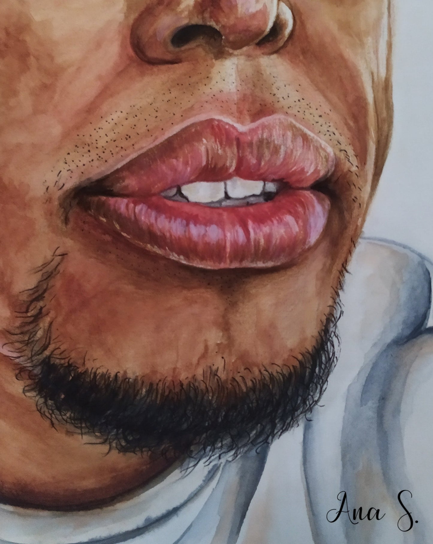 RETRATO A LÁPIZ O ACUARELA