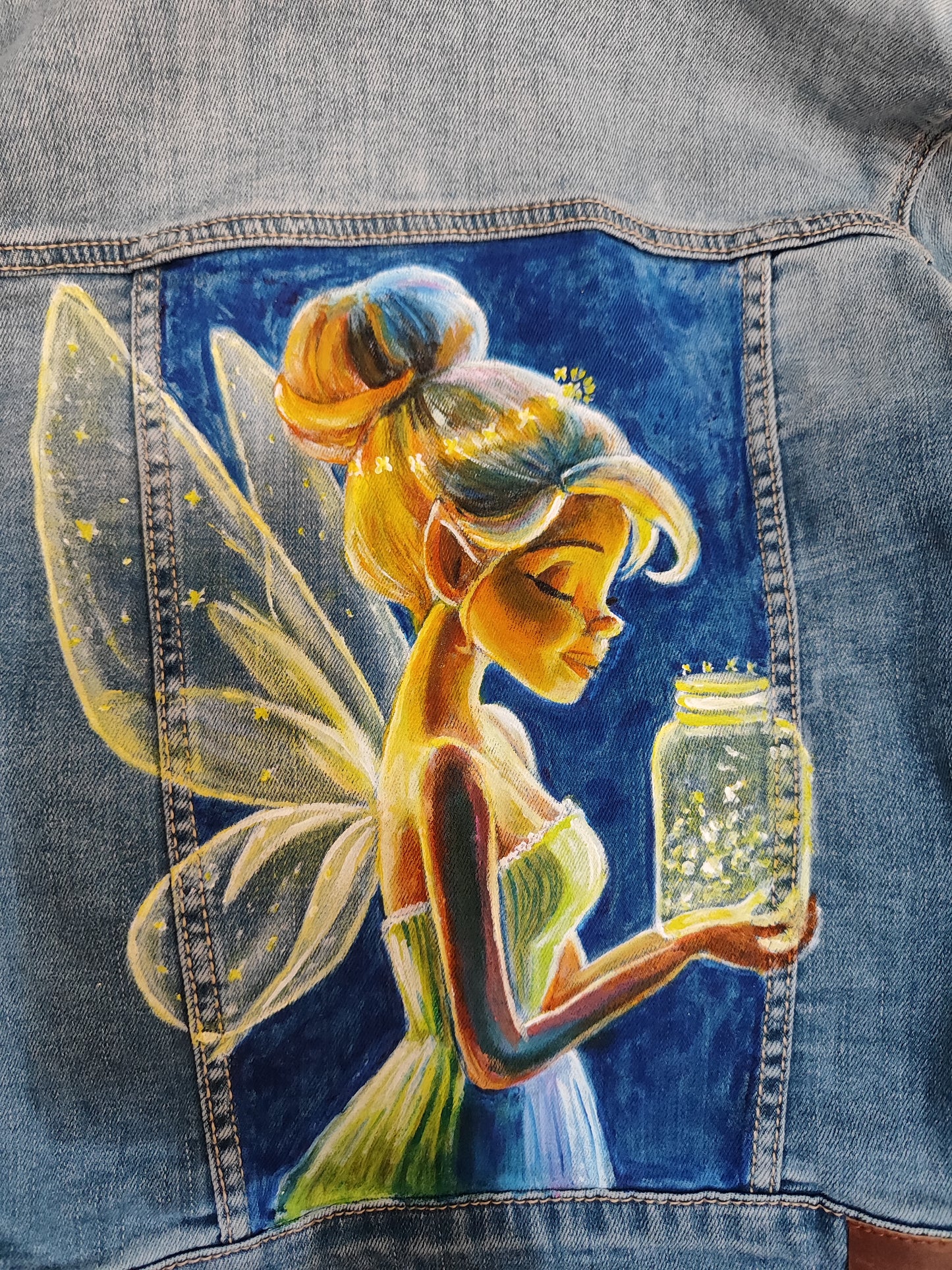 CHAQUETA INFANTIL PINTADA A MANO