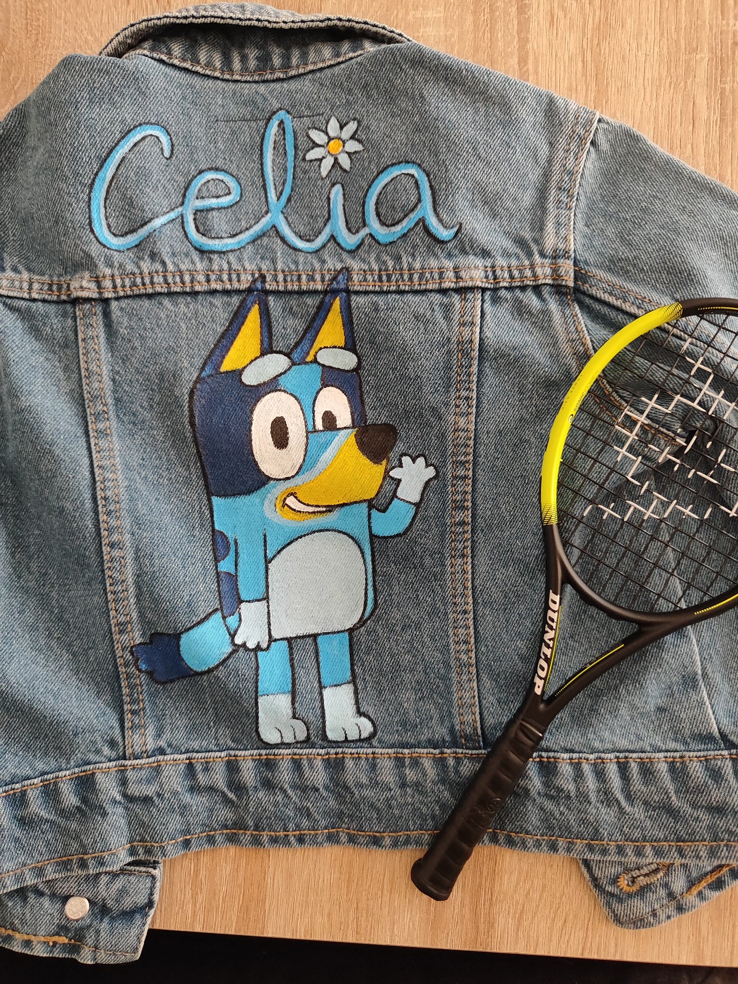 CHAQUETA INFANTIL PINTADA A MANO