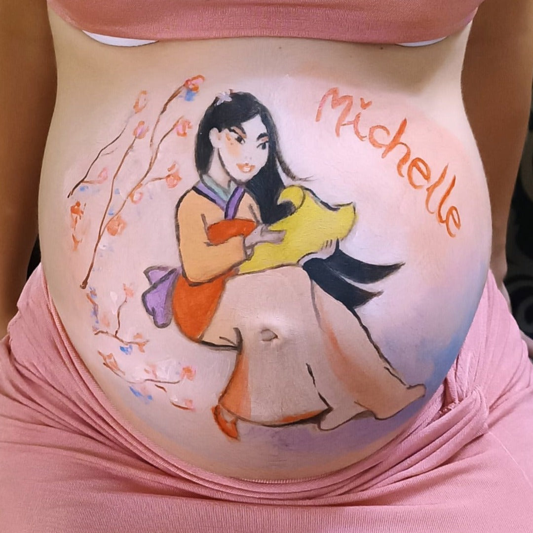 BELLY PAINTING EN MADRID