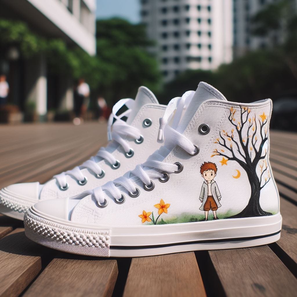 ZAPATILLAS PINTADAS A MANO