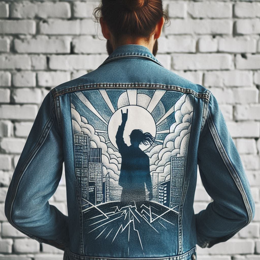 Chaqueta Vaquera Personalizada Hombre