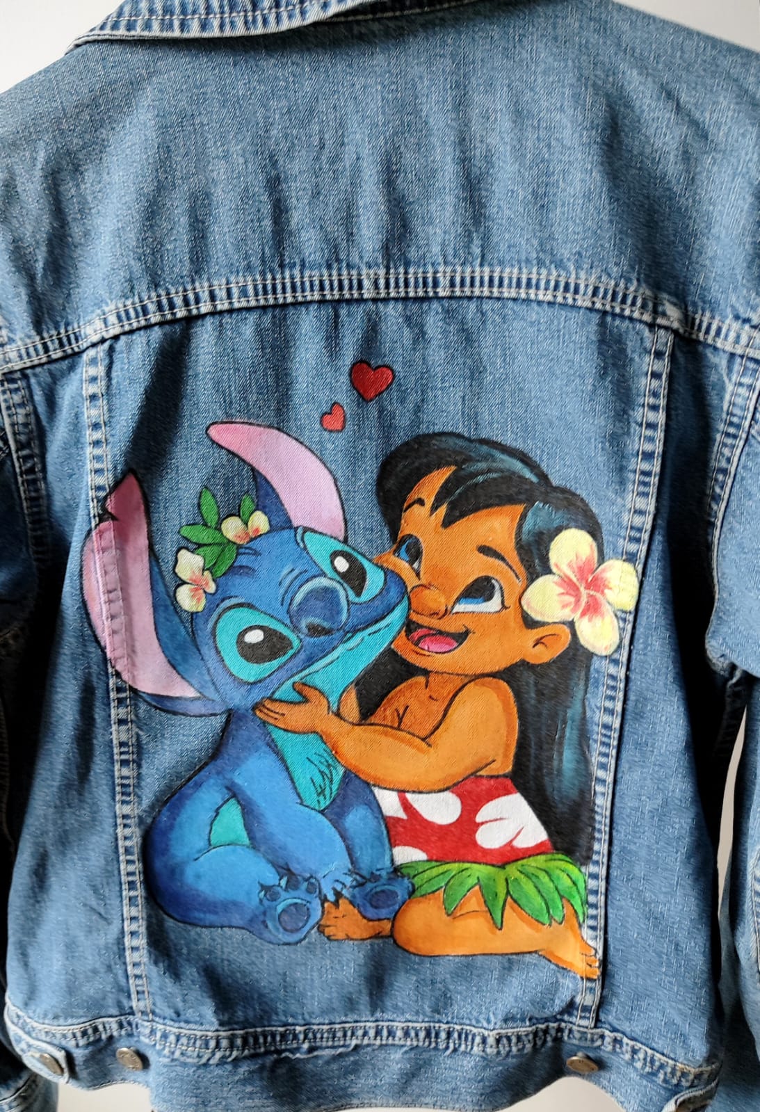 CHAQUETA INFANTIL PINTADA A MANO